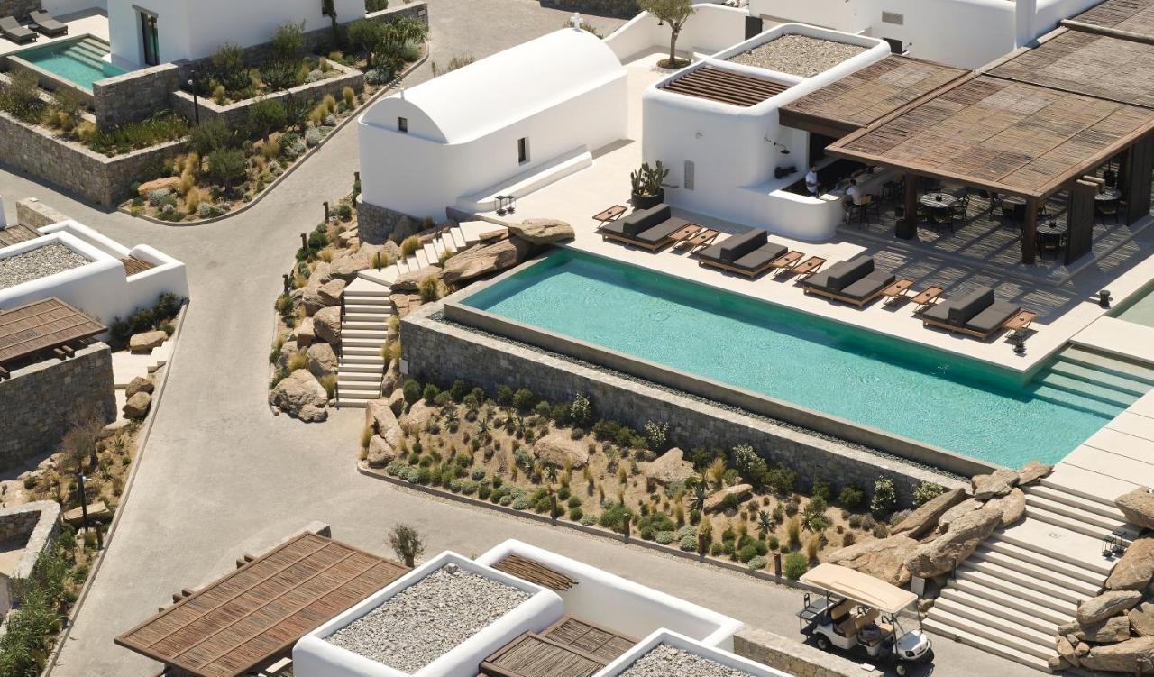 Kalesma Mykonos Hotell Ornos  Exteriör bild