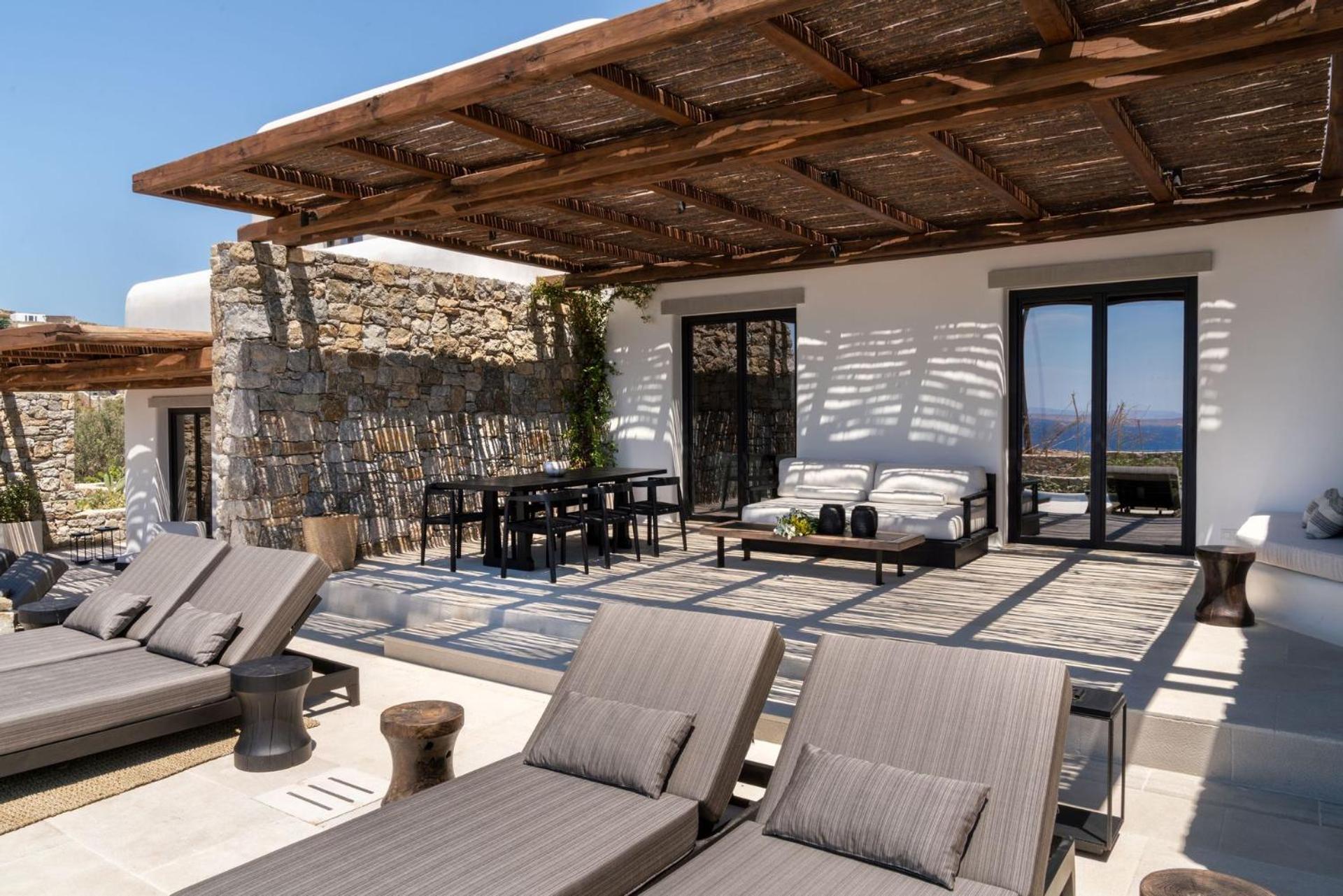Kalesma Mykonos Hotell Ornos  Rum bild